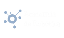 Logo Academia de Robótica Branco