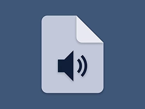 Icone APP Audio